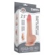 Gode avec Bourses Sliding Skin 13 x 3.8cm 