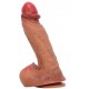 Gode Dikboobs 22 x 7cm Marron 