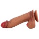 Gode Dikboobs 22 x 7cm Marron 