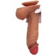 Gode Dikboobs 22 x 7cm Marron 