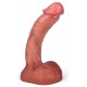 Gode Curved Balls 16 x 3.5cm Marron 