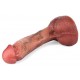 Gode Curved Balls 16 x 3.5cm Marron 