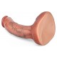 Gode Curved Balls 16 x 3.5cm Marron 