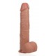 Gode Extra Long 26.5 x 6.5cm Marron 