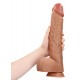 Gode Extra Long 29 x 7cm Marron 