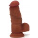 Gode Dukong 12 x 5cm Marron 