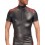 T-shirt VEGA Noir-Rouge