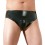 Slip en latex avec Gode 14.5 x 3cm
