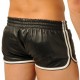 Short en cuir Fist Noir-Blanc 