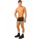 Short en cuir Fist Noir-Blanc 