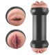 Masturbateur Double Side Vagin - Bouche 