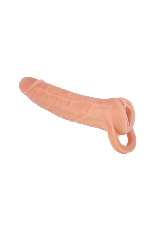 Gaine de pénis + masturbateur EXTENDOR 8 - 19 x 4.5cm 