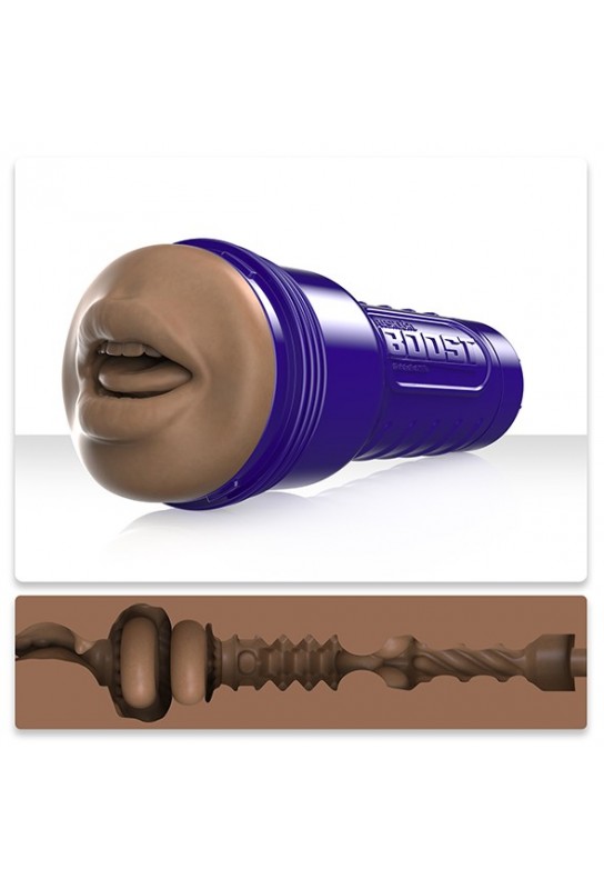 Masturbateur Fleshlight Boost Blow Bouche Dark 
