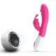 Vibro Rabbit Gene Voice Controle Rose 