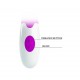 Vibro Hyman Pretty Love 20 x 3cm Violet 
