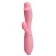 Vibromasseur Rabbit Snappy 9.5 x 3.2cm Rose Pastel 