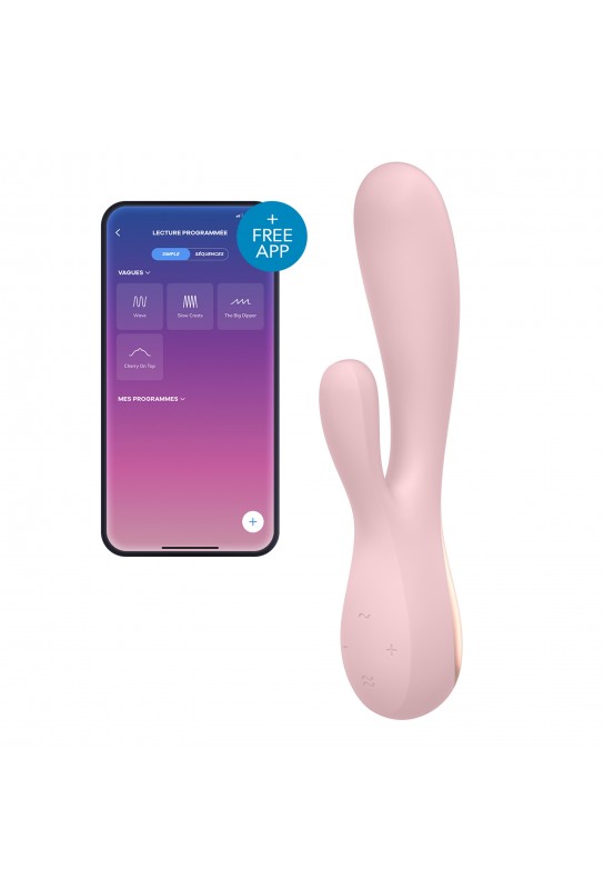 Rabbit connecté Mono Flex Mauve 