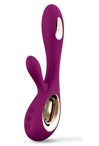 Vibromasseur SORAYA WAVE 22 x 3.8 cm Mauve 