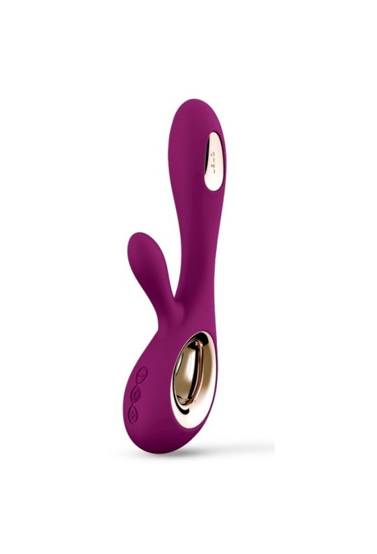 Vibromasseur SORAYA WAVE 22 x 3.8 cm Mauve 