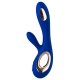 Vibromasseur Soraya Wave 22 x 3.8 cm Bleu nuit 