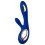 Vibromasseur Soraya Wave 22 x 3.8 cm Bleu nuit