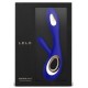 Vibromasseur Soraya Wave 22 x 3.8 cm Bleu nuit 