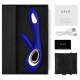 Vibromasseur Soraya Wave 22 x 3.8 cm Bleu nuit 