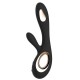 Vibromasseur Soraya Wave 22 x 3.8 cm Noir 