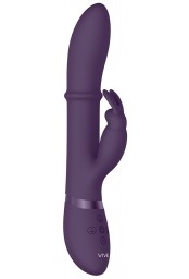 Vibro Rabbit Halo 24.5 x 3.5cm Violet