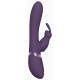 Vibro Rabbit gonflable Taka 22 x 6cm Violet 
