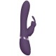 Vibro Rabbit gonflable Taka 22 x 6cm Violet 