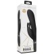 Vibro Rabbit Chou 23 x 3.5cm Noir 
