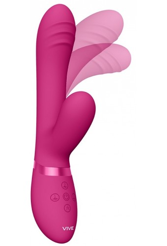 Vibro Rabbit Tani 22 x 3.5cm Rose 