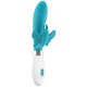 Vibro Rabbit Alexios 21cm Bleu 