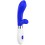 Vibro Rabbit Achilles 20cm Bleu