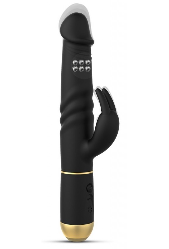 Vibro Furious Rabbit 2.0 Dorcel 27cm Noir 