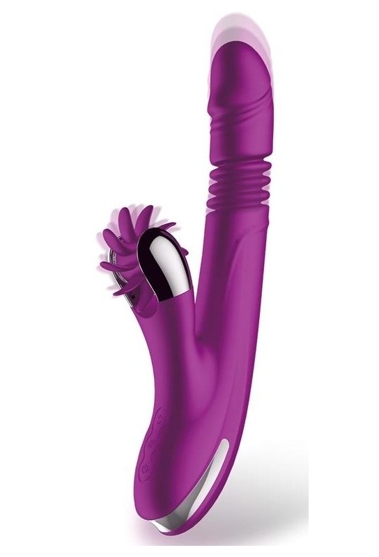 Vibro Rabbit Up & Down 10 x 3.5cm Violet 