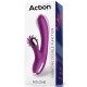 Vibro Rabbit Vibrating Double 10 x 3.5cm Violet 