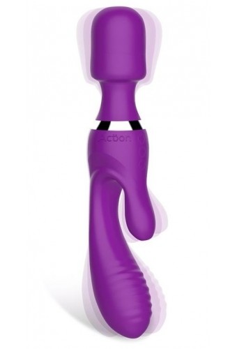 Vibro et Wand Fifteen Action Violet 