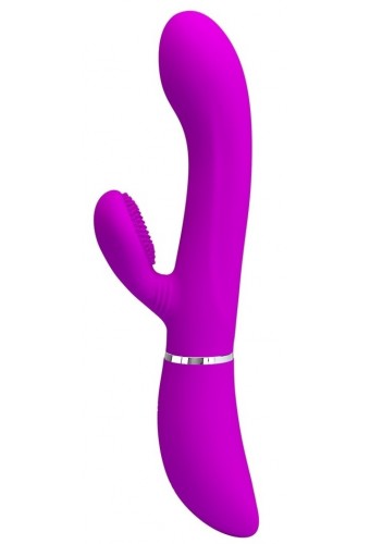Vibro Rabbit Clit Vibe Pretty Love 10 x 3.2cm Rose 