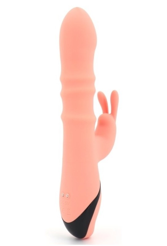 Vibro Rabbit Thrusties 13 x 3.8cm Saumon 