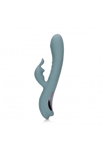 Vibro Rabbit Fingering Motion 23 cm Gris 