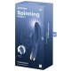Vibro Rabbit Spinning Rabbit 1 11 x 3.5cm Bleu 