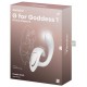 Vibro Rabbit Rabbit G For Goddess 1 16 x 3.8cm Blanc 