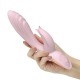 Vibro Rabbit Twist Vibe 12 x 3.4cm Rose 