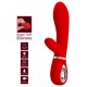 Vibro Rabbit Thomas 11 x 3.8cm Rouge 