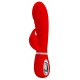 Vibro Rabbit Prescott 12 x 3.9cm Rouge 