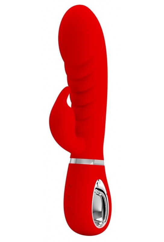 Vibro Rabbit Prescott 12 x 3.9cm Rouge 