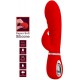 Vibro Rabbit Prescott 12 x 3.9cm Rouge 