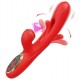 Vibro Rabbit Clitsuck 13 x 3.6cm Rouge 